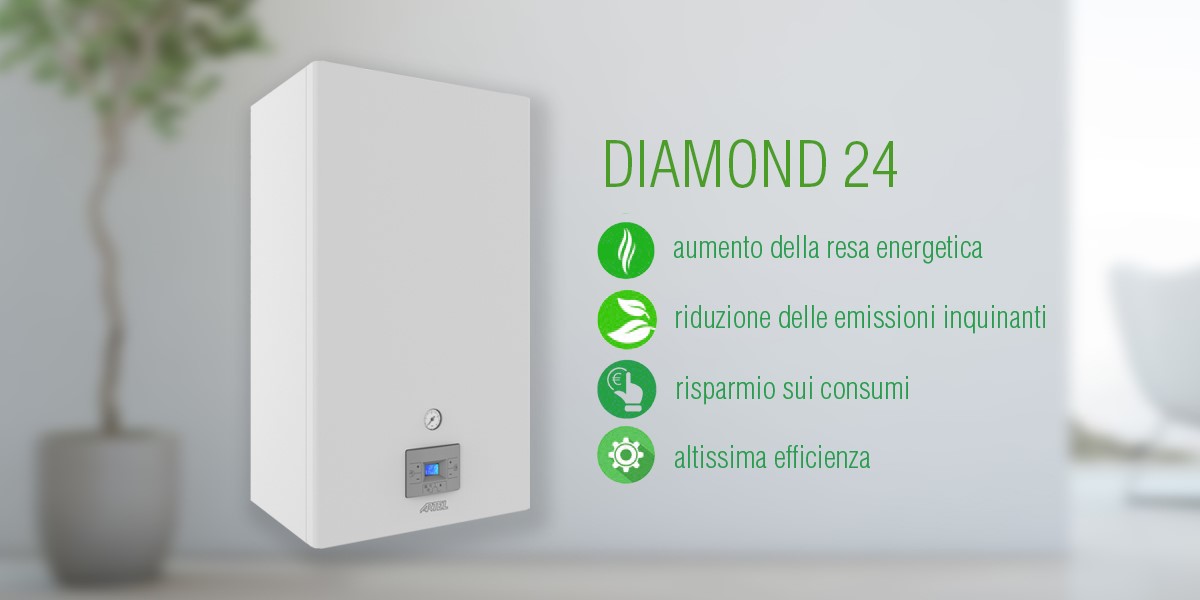 Caldaia a condensazione Diamond 24kW di Artel