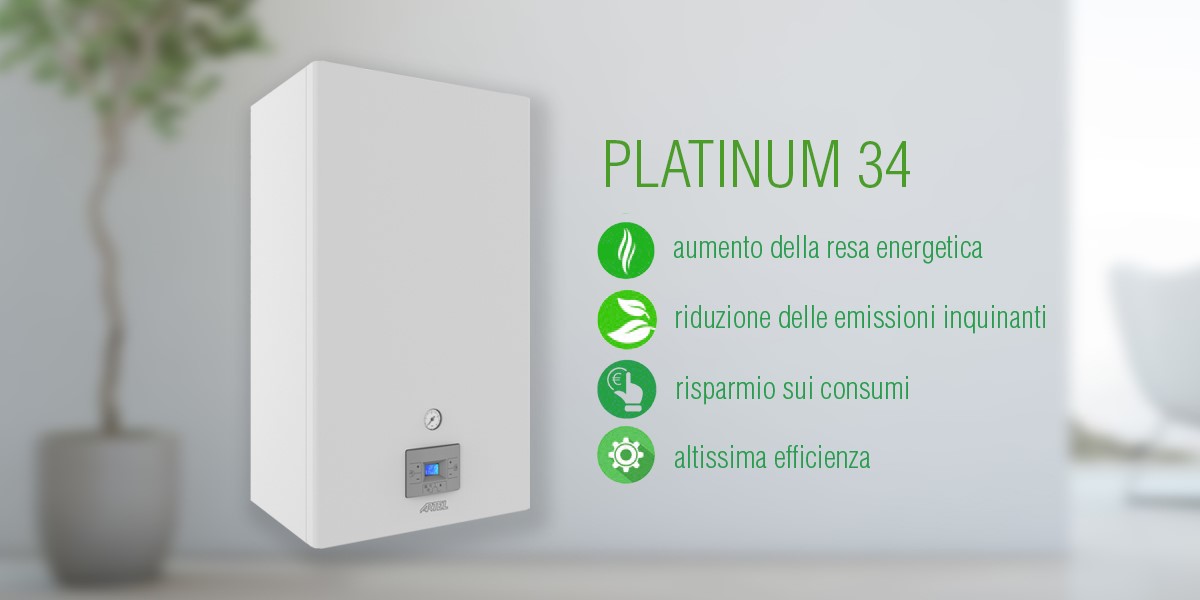 Caldaia a condensazione Platinum caldaia ad alta efficienza